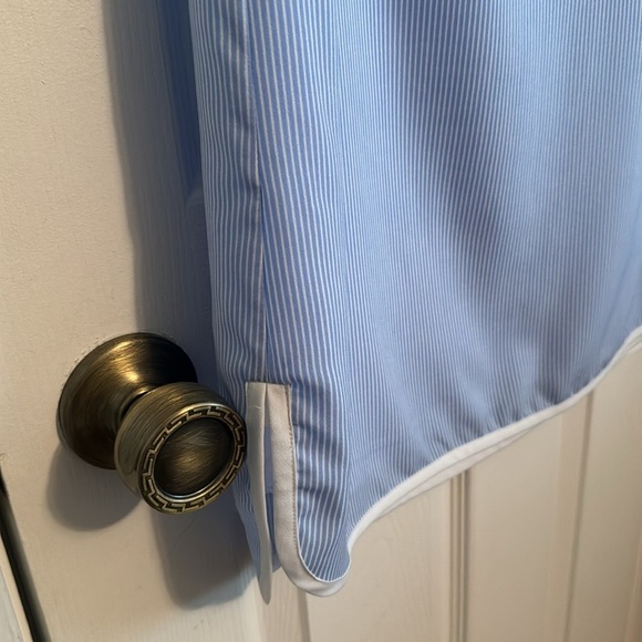 Altuzarra for Target Blue & White Sleeveless Dress - Large - Picture 5 of 7